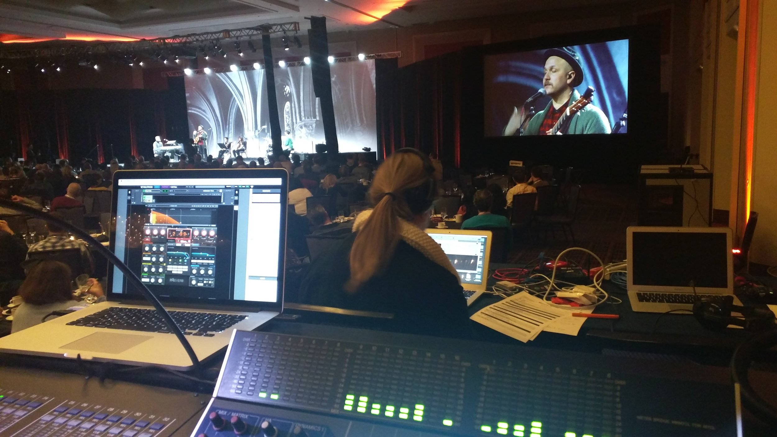 FOH for The Brilliance at Convenant Church Convention Chicago