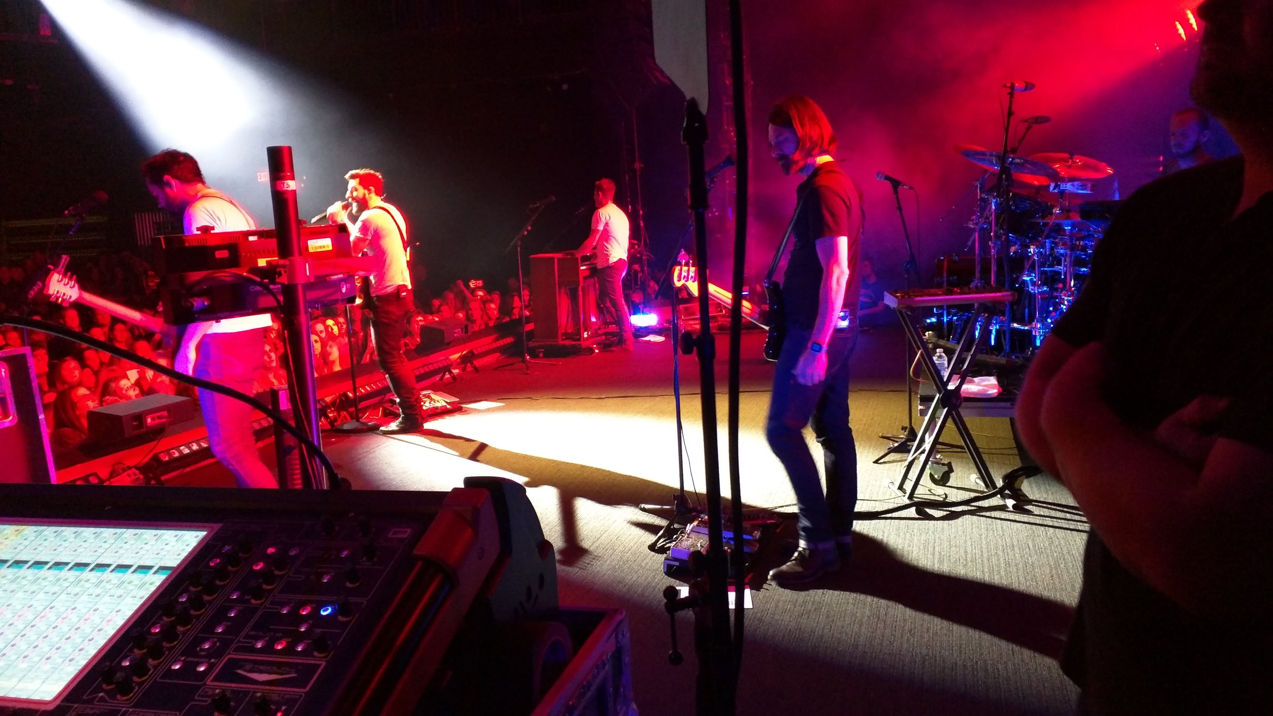 Assisted on live recording for Old Dominion at Joes Live Rosemont, IL