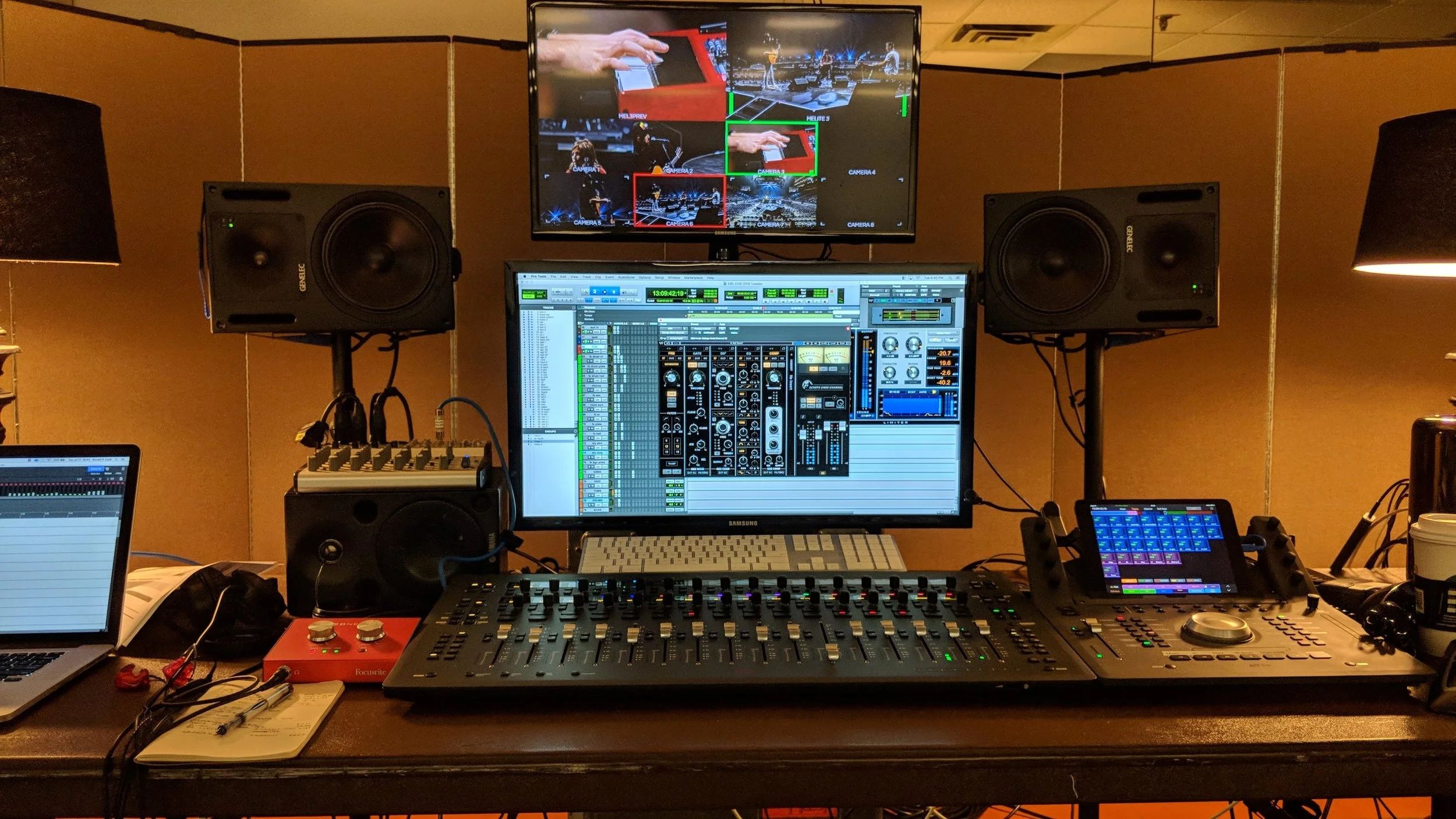 Live Webstream Audio Mix for CHIC2018