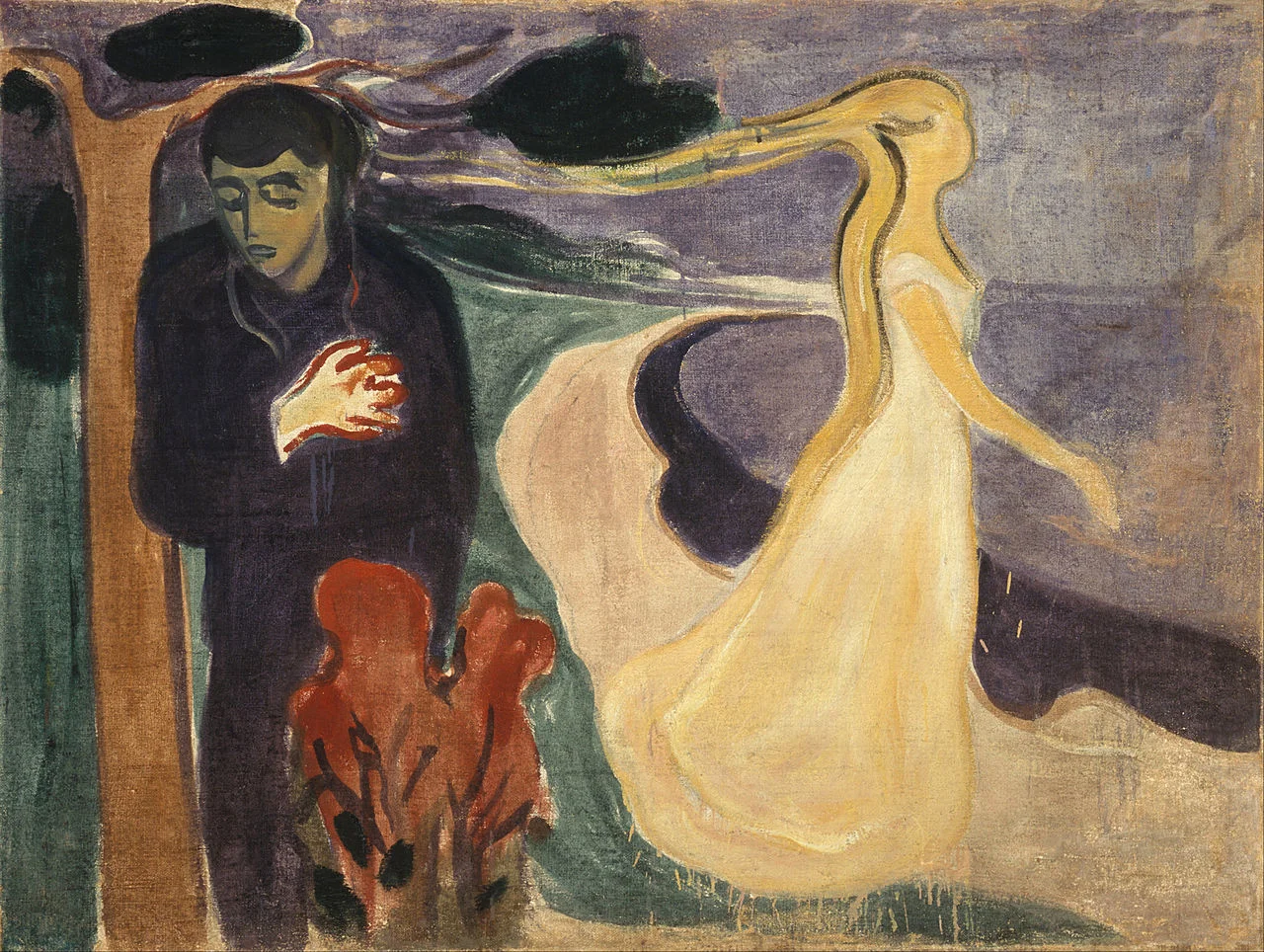 Edvard Munch | Separation | 1896 | Munch Museum, Oslo | via Google Art Project )