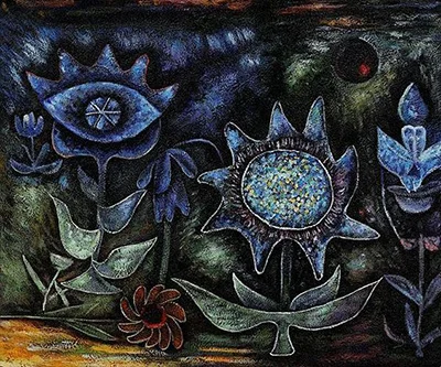 Paul Klee | Blossoms in the Night | 1930 | sourced via paul-klee.org