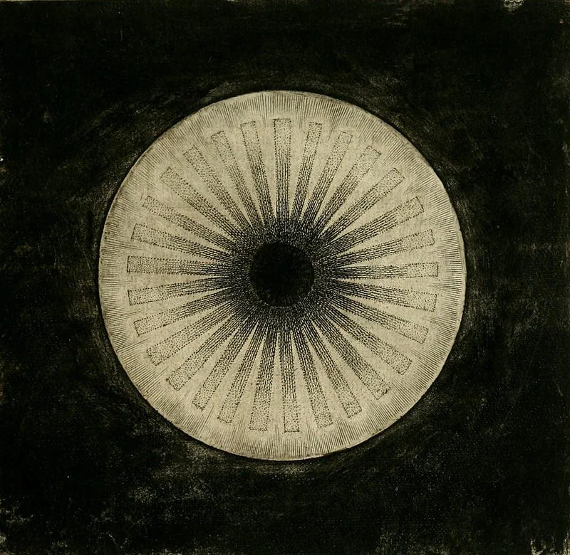 Robert Fludd | Light Flowing Forth From Darkness | 1617 |bsourced via archive.org