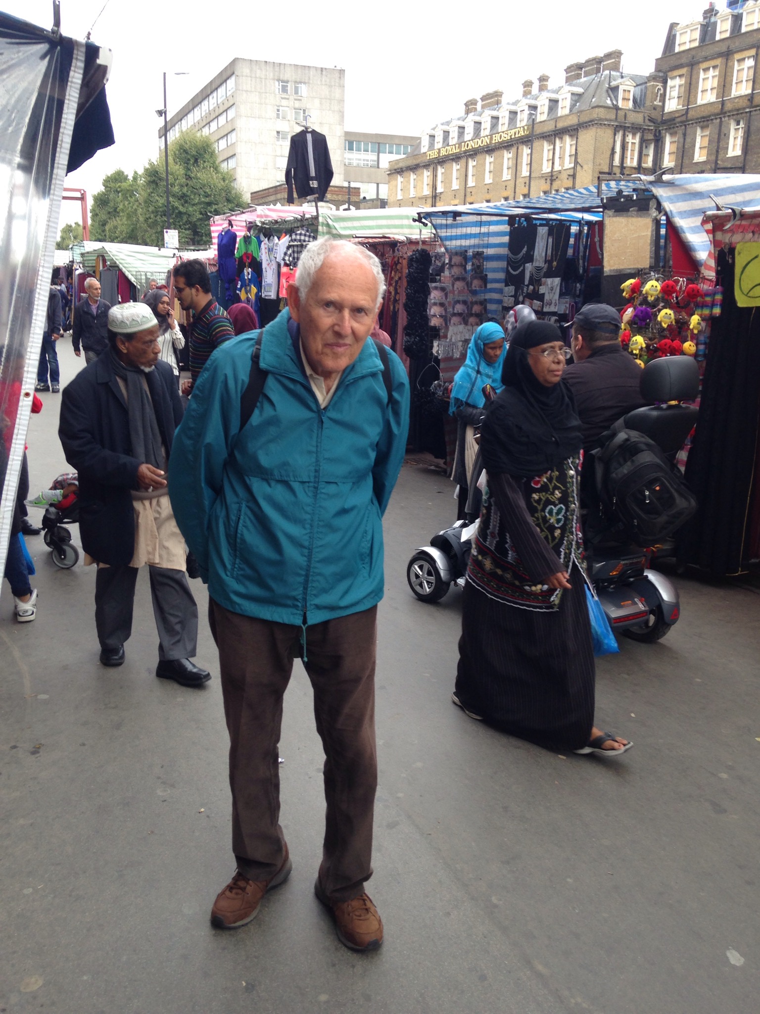  So what do you think of Whitechapel, Pops?  "It's quite upscale," he said.  Um,  London's unhealthiest street &nbsp;in the least affluent borough? I guess it's all about perspective!    