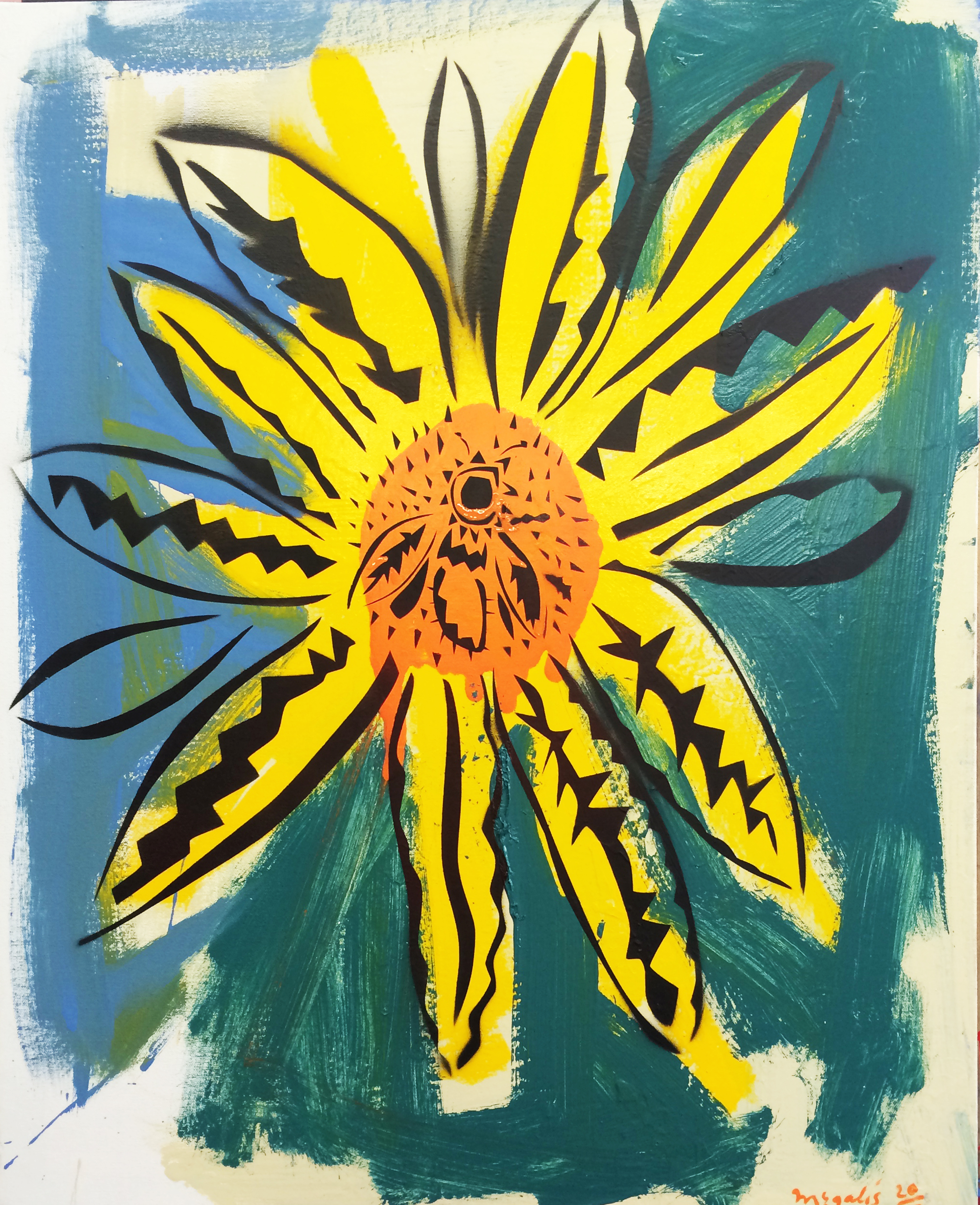Flower and Bee