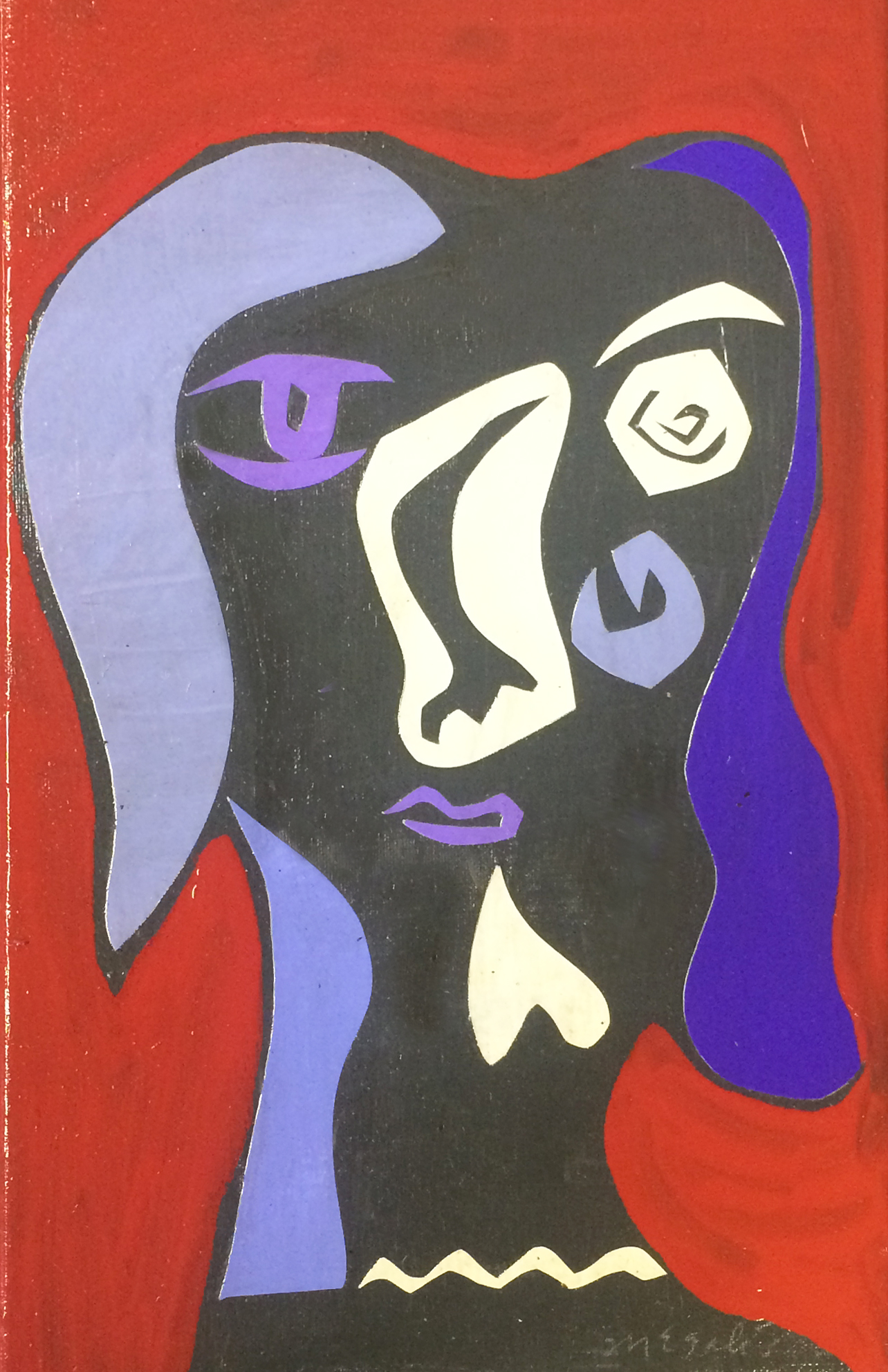 Girl In Red Room