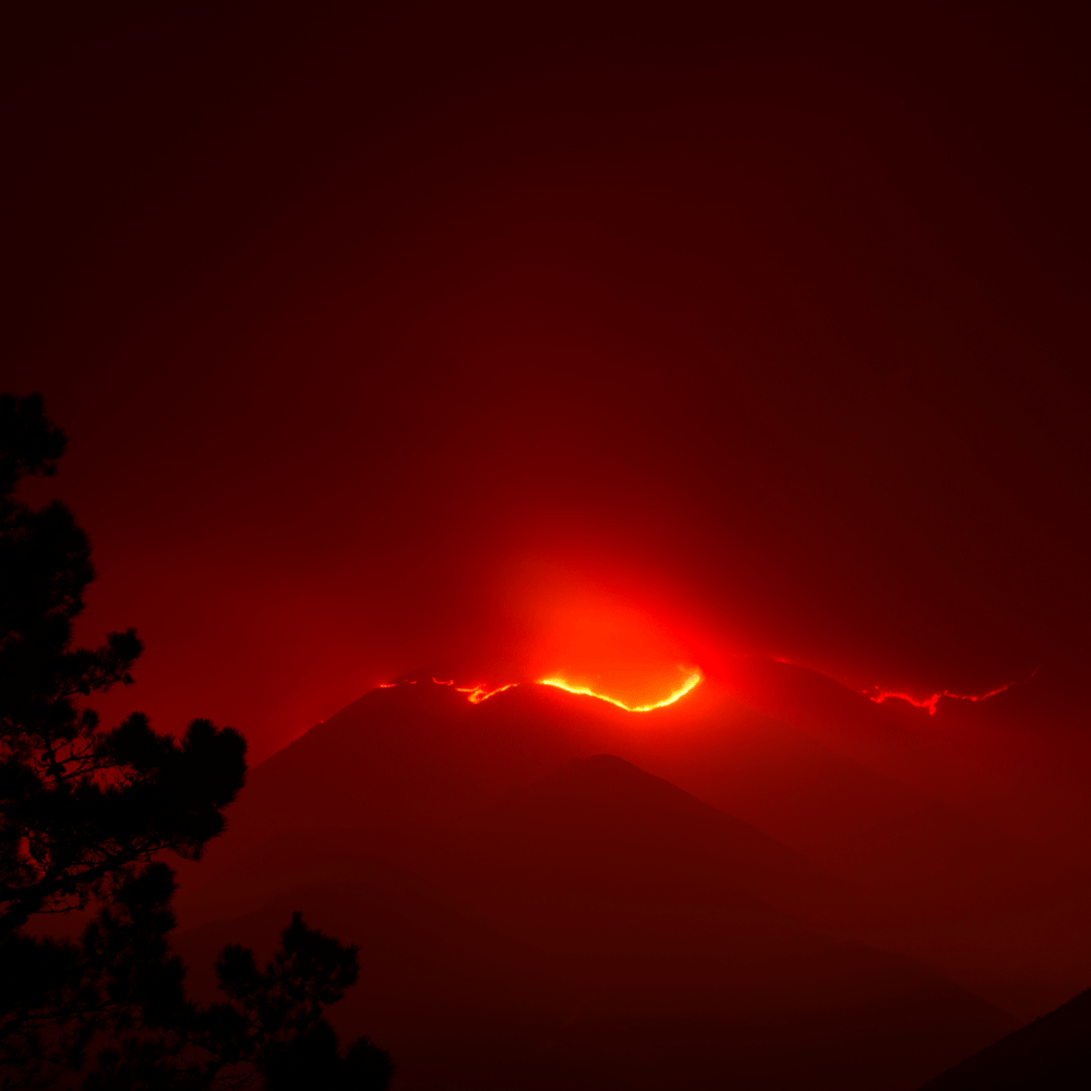 First flames