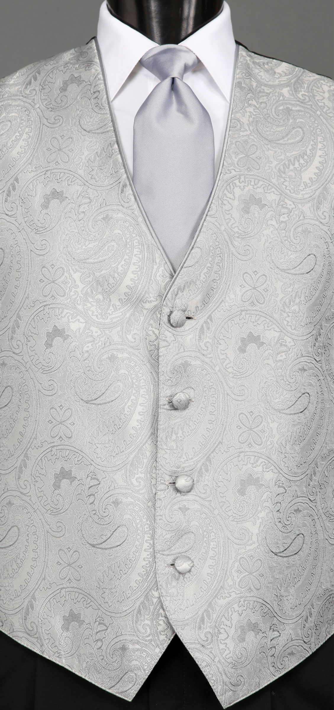Savvi Paisley Bali Silver by Red Sleeve