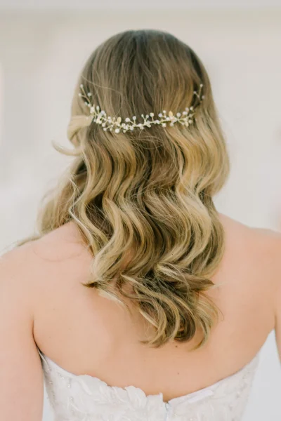Relaxed Bridal hair