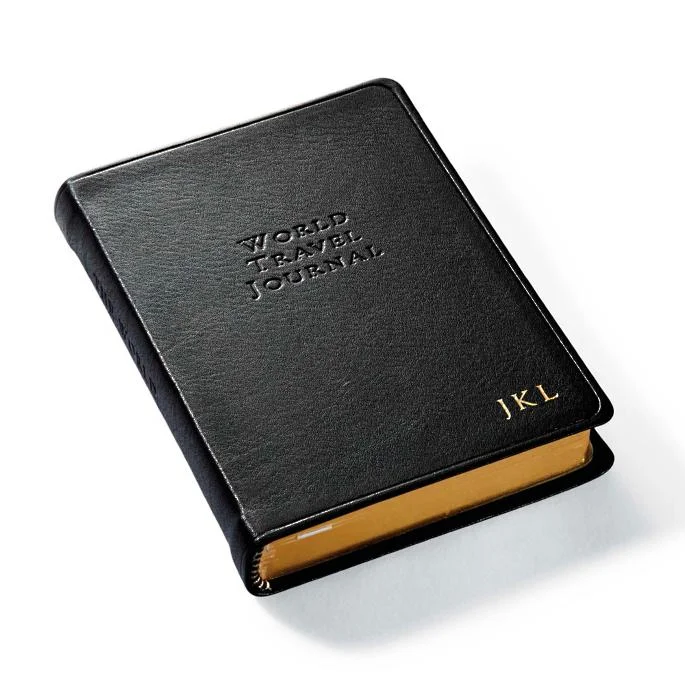 A leather bound travel journal is a great way for the couple to record their memories of their honeymoon. From a cute little cafe they may visit or their favorite umbrella drink they shared on a beach, this could be a great gift that would allow them to capture all their memories