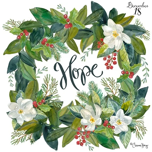 Hope Wreath by Corinne Haig