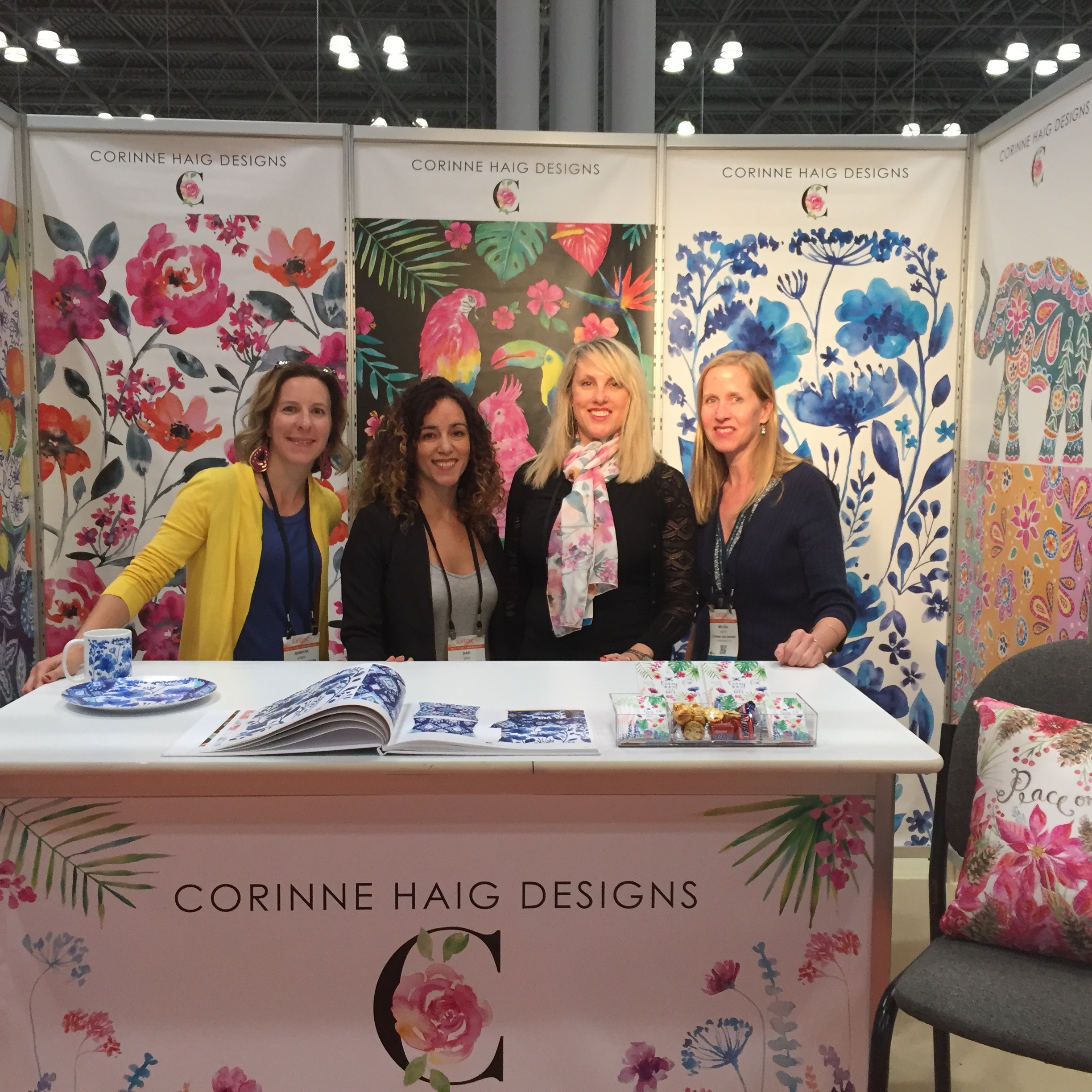 Pictured: Jennifer Speer, Dariana Cruz, Corinne Haig and Melissa Hyatt