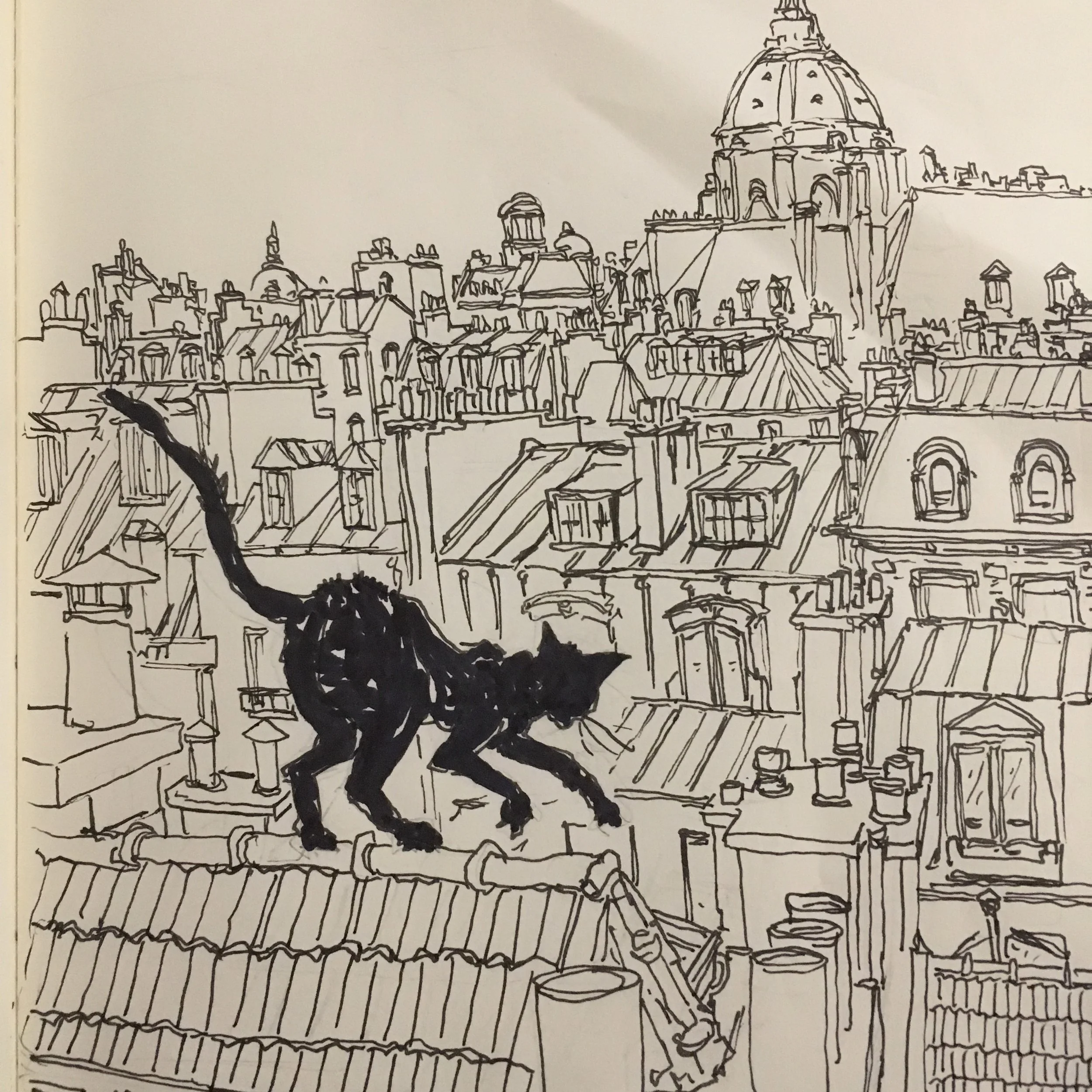 JOSH GEORGE %22Cambrioleur de Fromage%22 10%22 x 8%22 process.jpeg