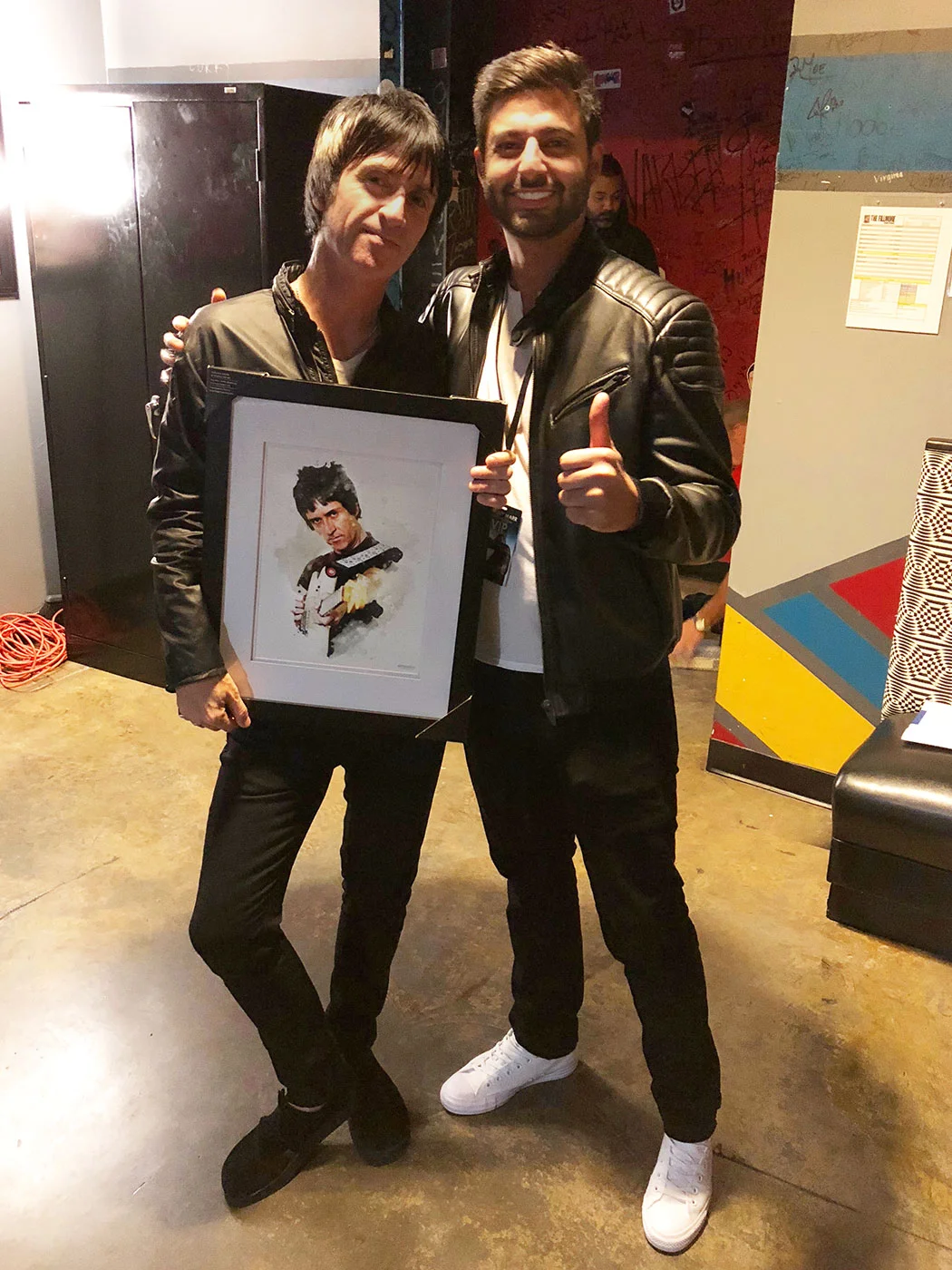 Alon Avissar Johnny Marr.jpg