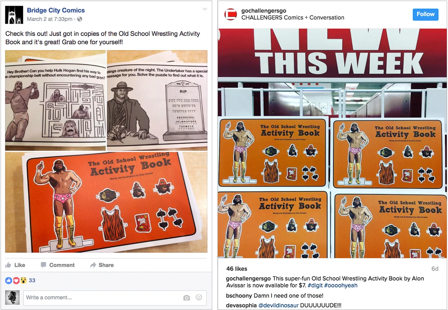 Alon Avissar The Old School Wrestling Activity Book