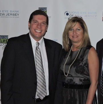 Mike Shapiro, CEO TAPinto with Darlene Cullen, Owner TAPinto South Plainfield and TAPinto North Plainfield Watchung Green Brook