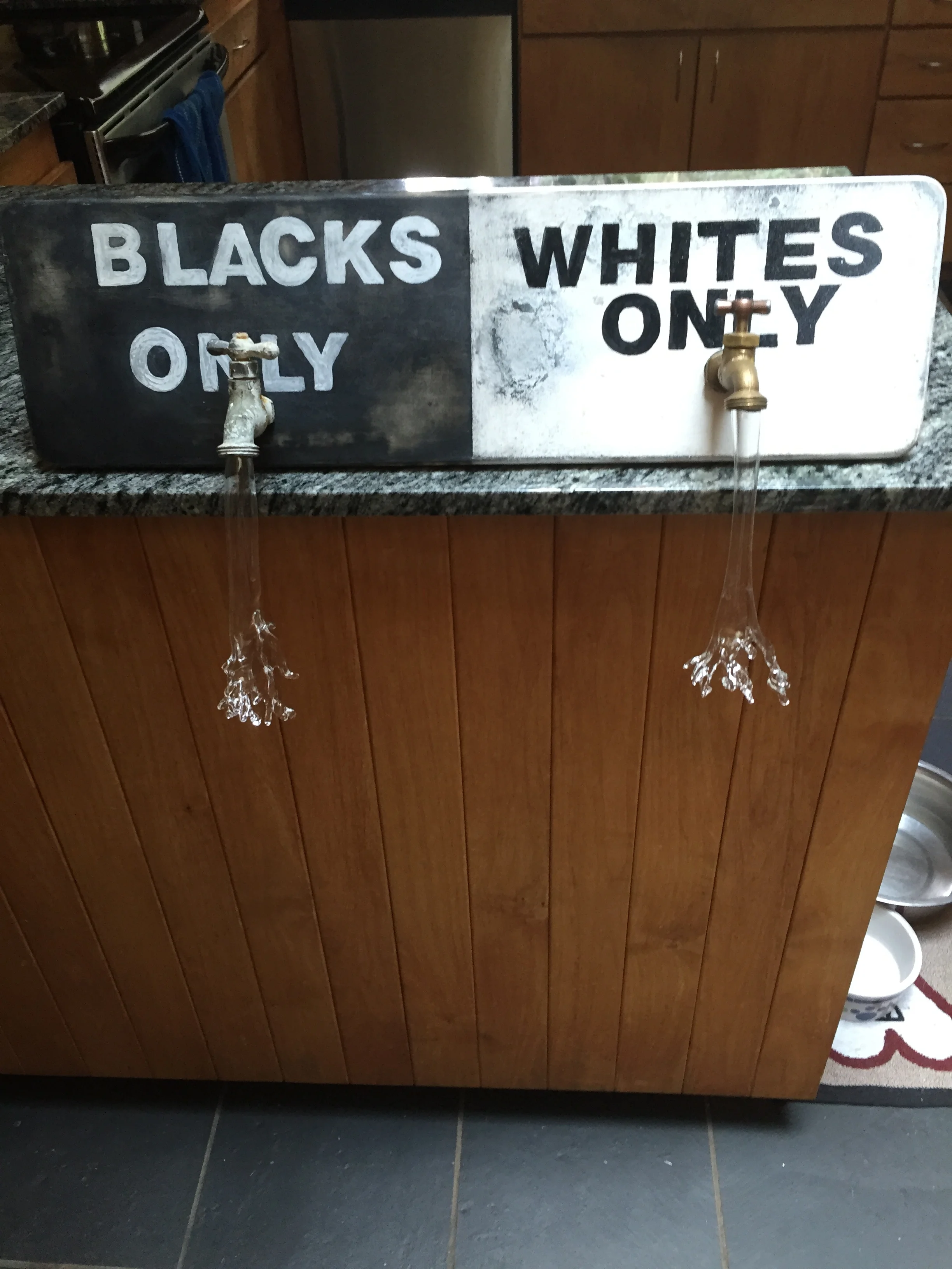 Finishing off black/white.
