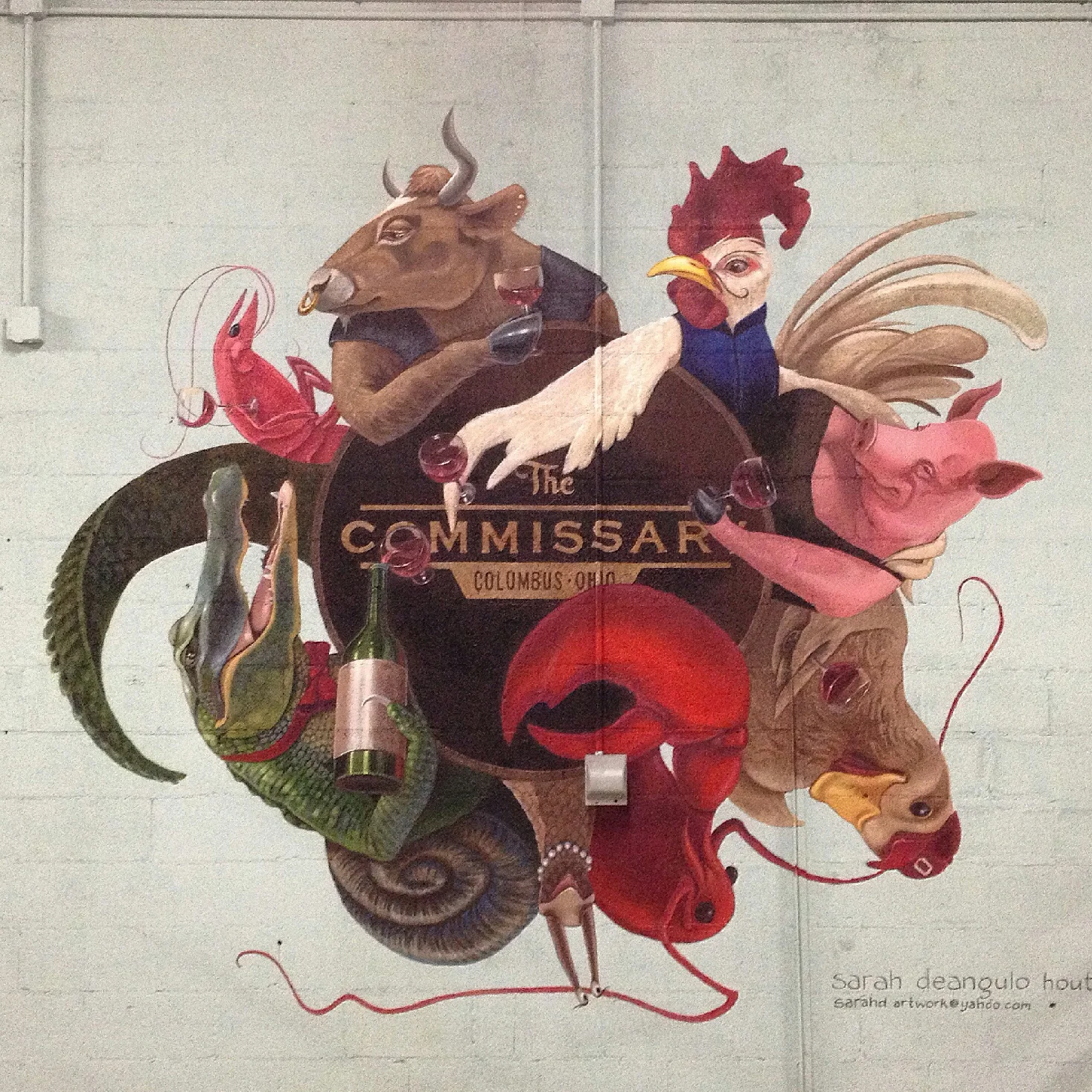 THE COMMISSARY mural in Grandview, OH