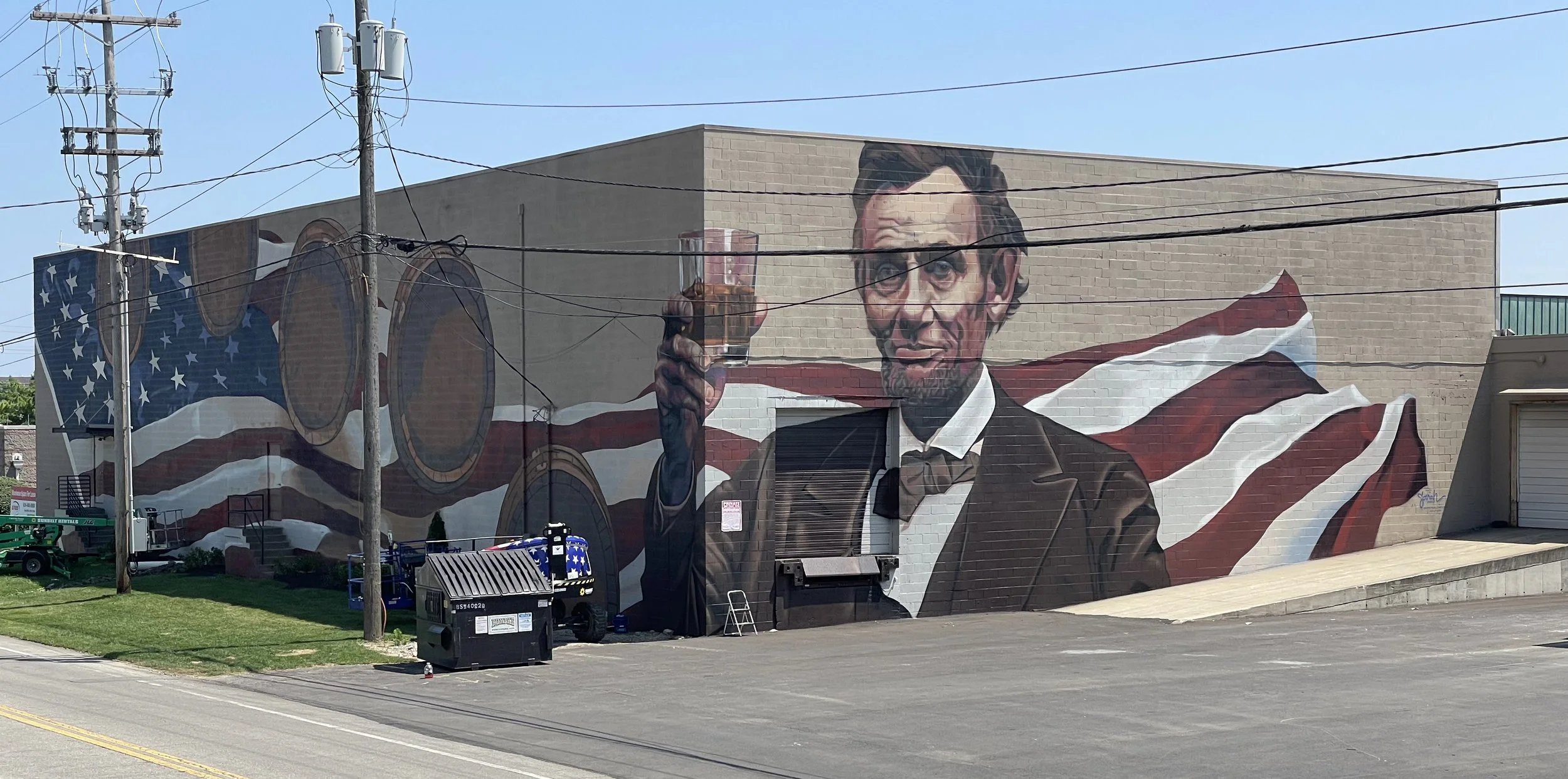 WATERSHED DISTILLERY - ABE MURAL 2025