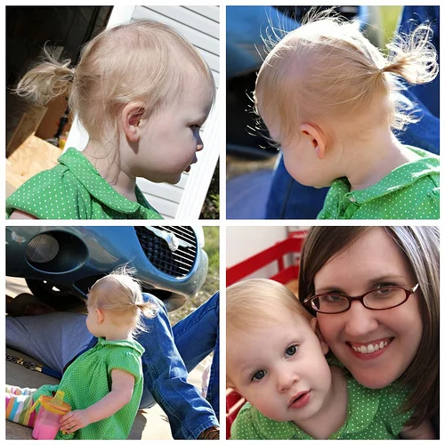 A Tiny Little Ponytail