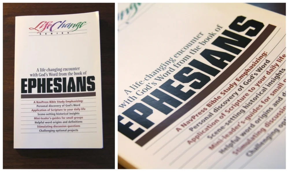 Writing Project: LifeChange Ephesians