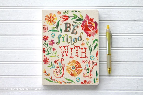 A New Journal: Be Filled with Joy