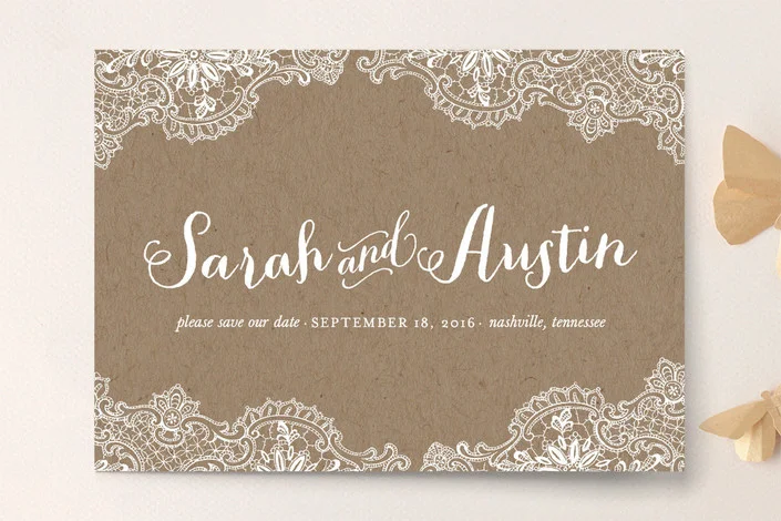 Freshly Minted: Save the Date Cards