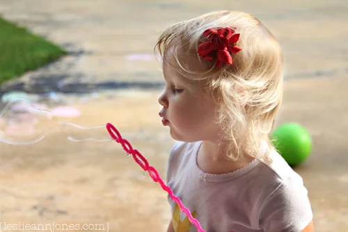 blowing-bubbles