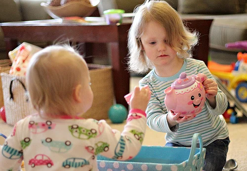 sharing childcare