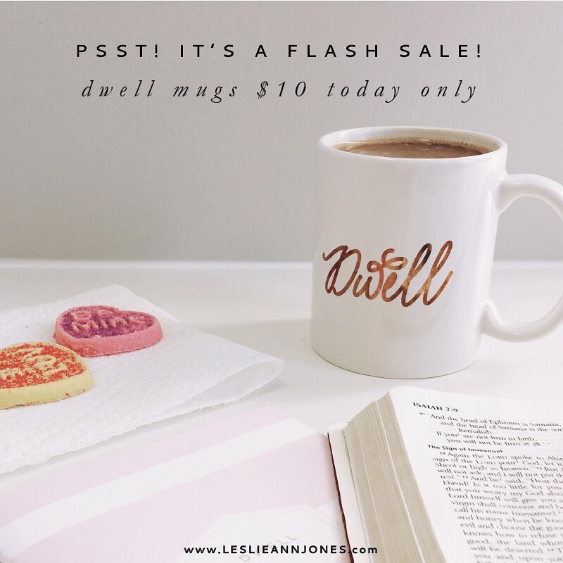 Dwell Mug Flash Sale (Ended)