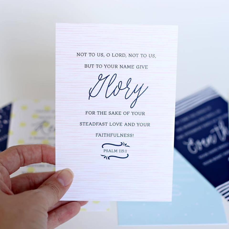 Verse Cards - The Psalms (Set Two)