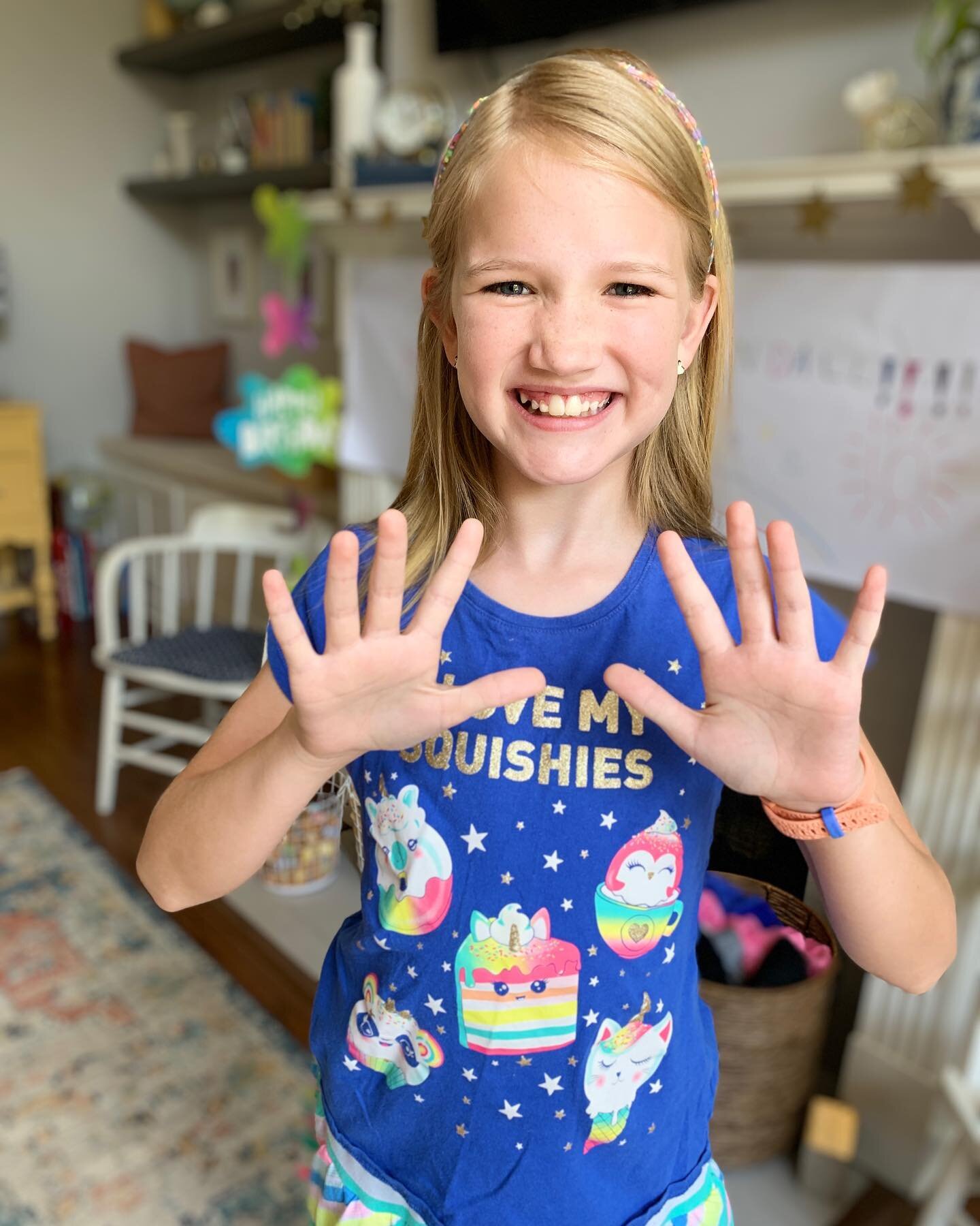 This kid is two whole hands today. We started the celebration with family over the weekend and carried it on through today. 🎂  She&rsquo;s about as sweet as they come. She&rsquo;s got a tender heart and is always bubbling over with joy over one thin