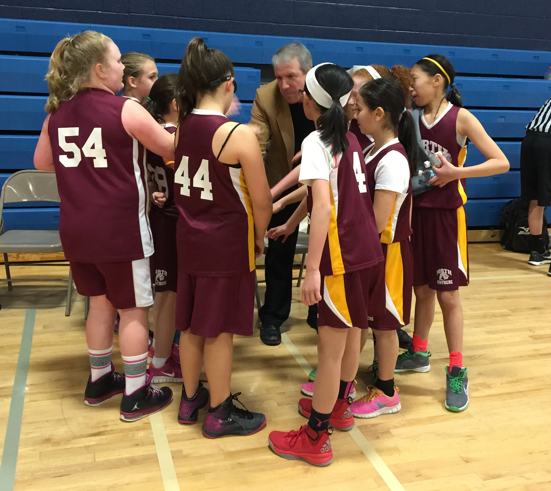 North Elementary School Panthers, before the 2016 championship game!