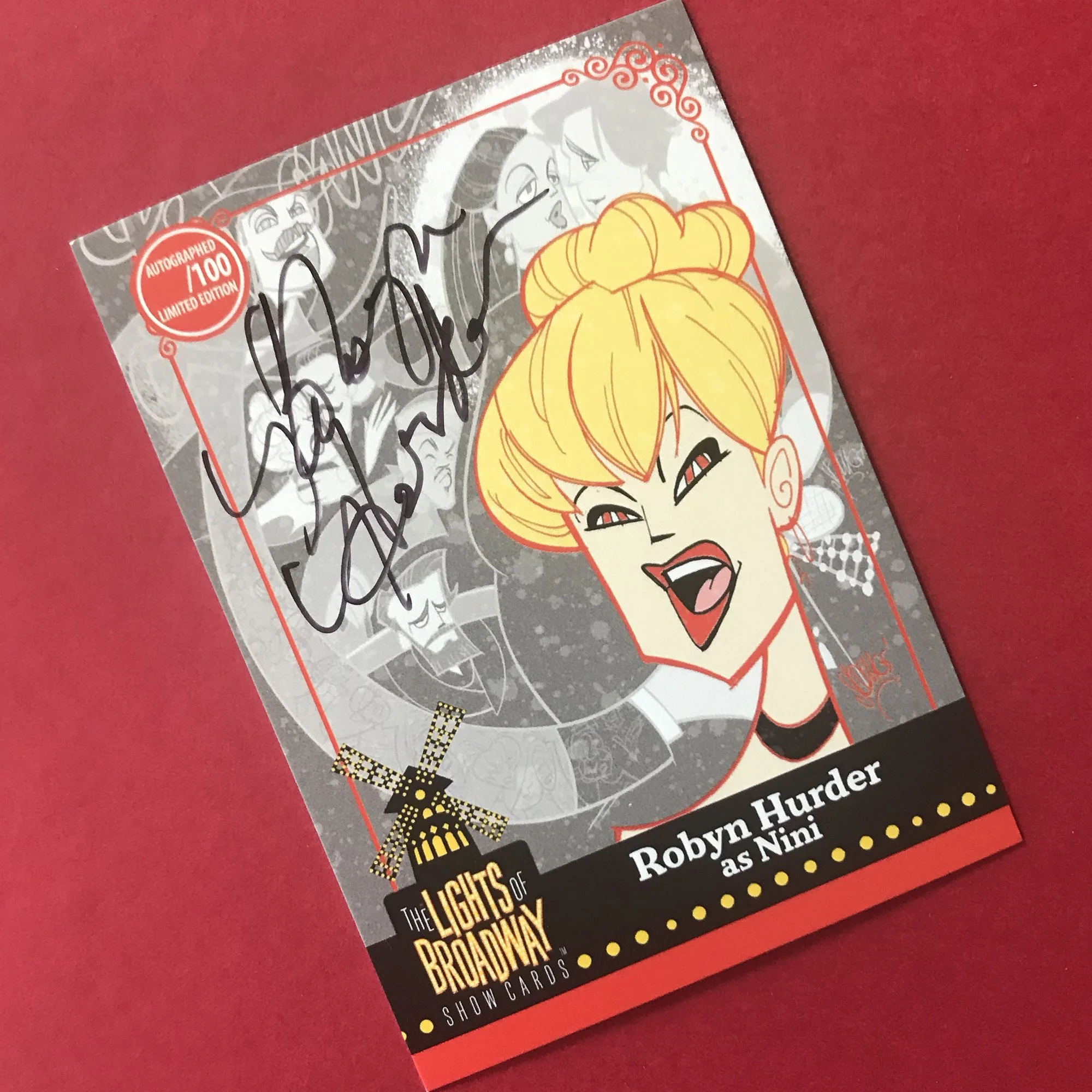 Moulin Rouge Autograph: Robyn Hurder