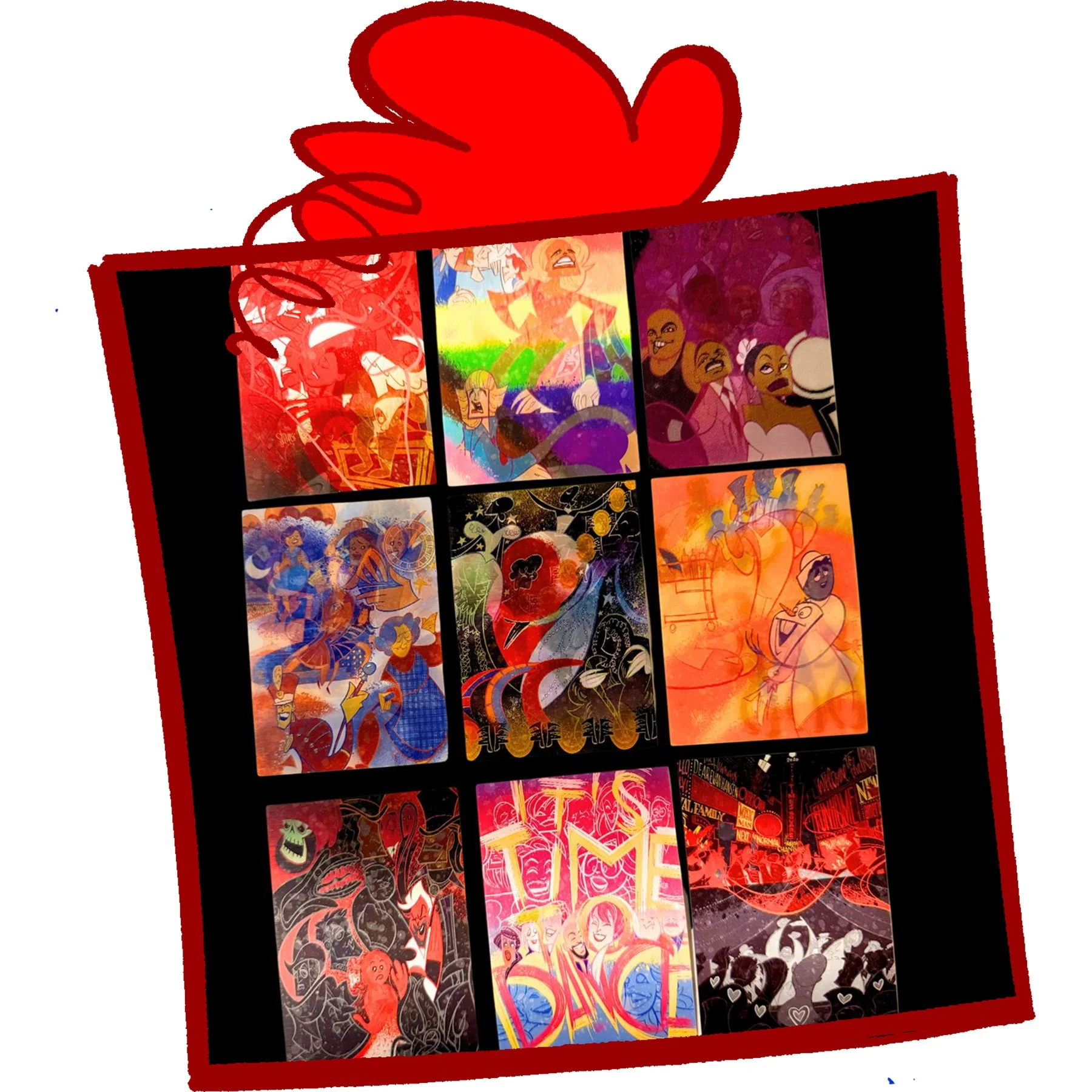 Tilting at Windmills: Spotlight Lenticular Package!