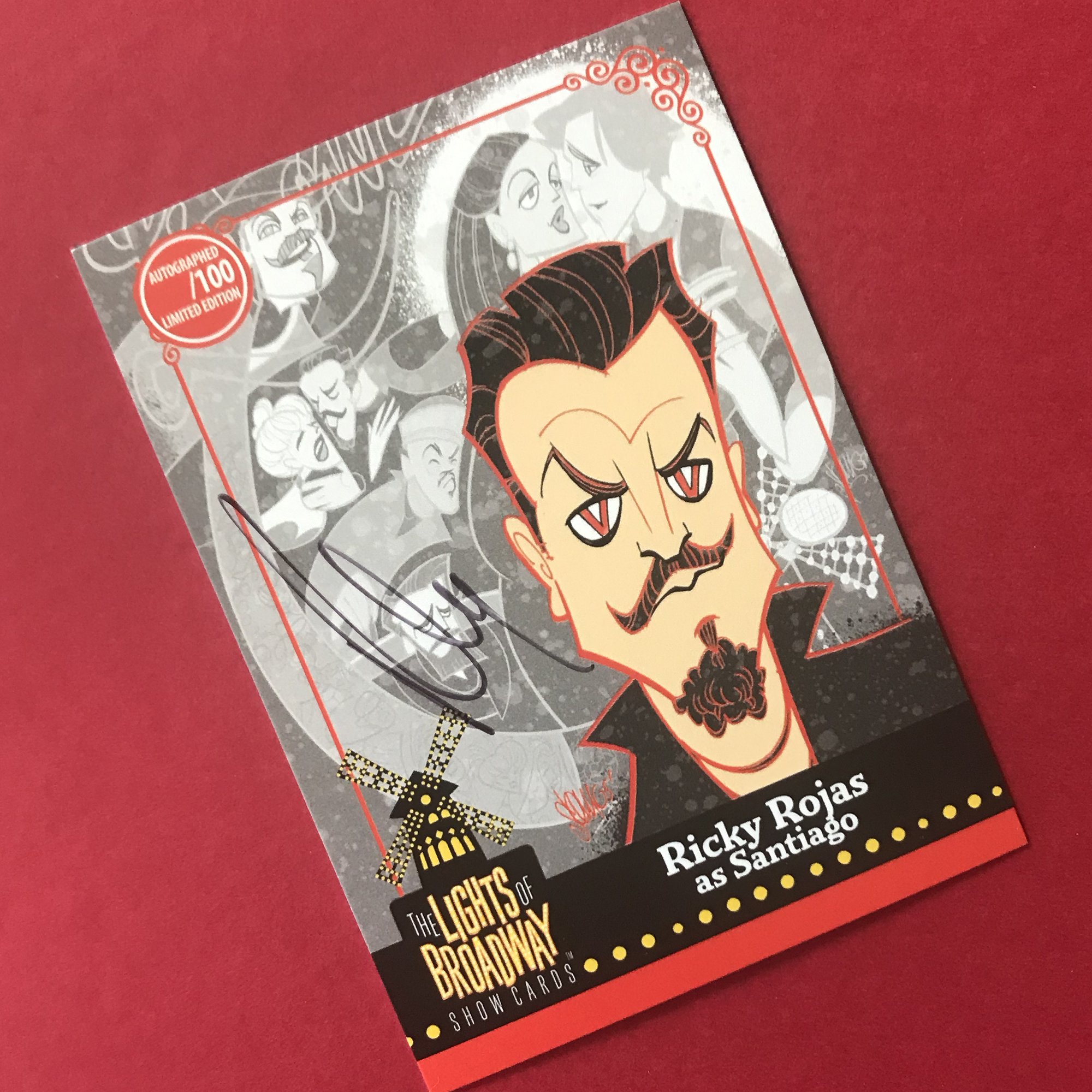Moulin Rouge Autograph: Ricky Rojas