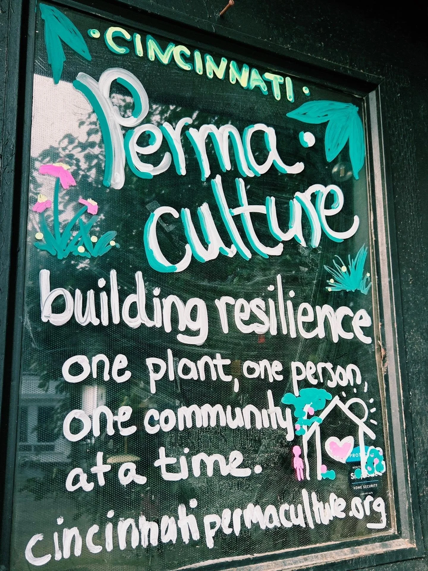 Our vision, in a nutshell. 
🌎🏡🍛🌳🌻🐝🧘☮️☀️🚲

#permaculturecincy #permaculture #resilience @wakethefarmup @jonah.snydr @futuresbyfelix