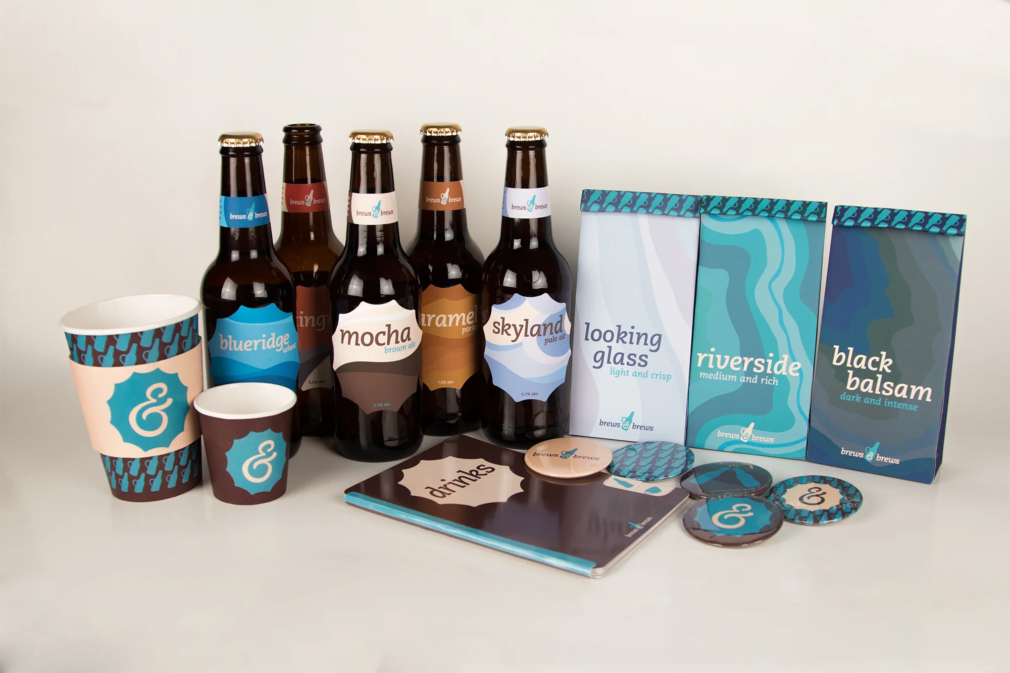 Brews & Brews Identity, collaboration