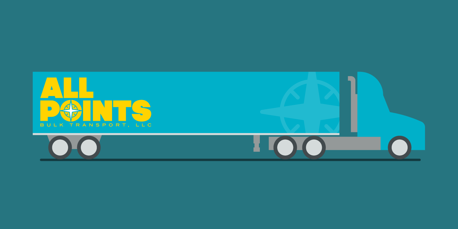All Points Bulk Transport Branding