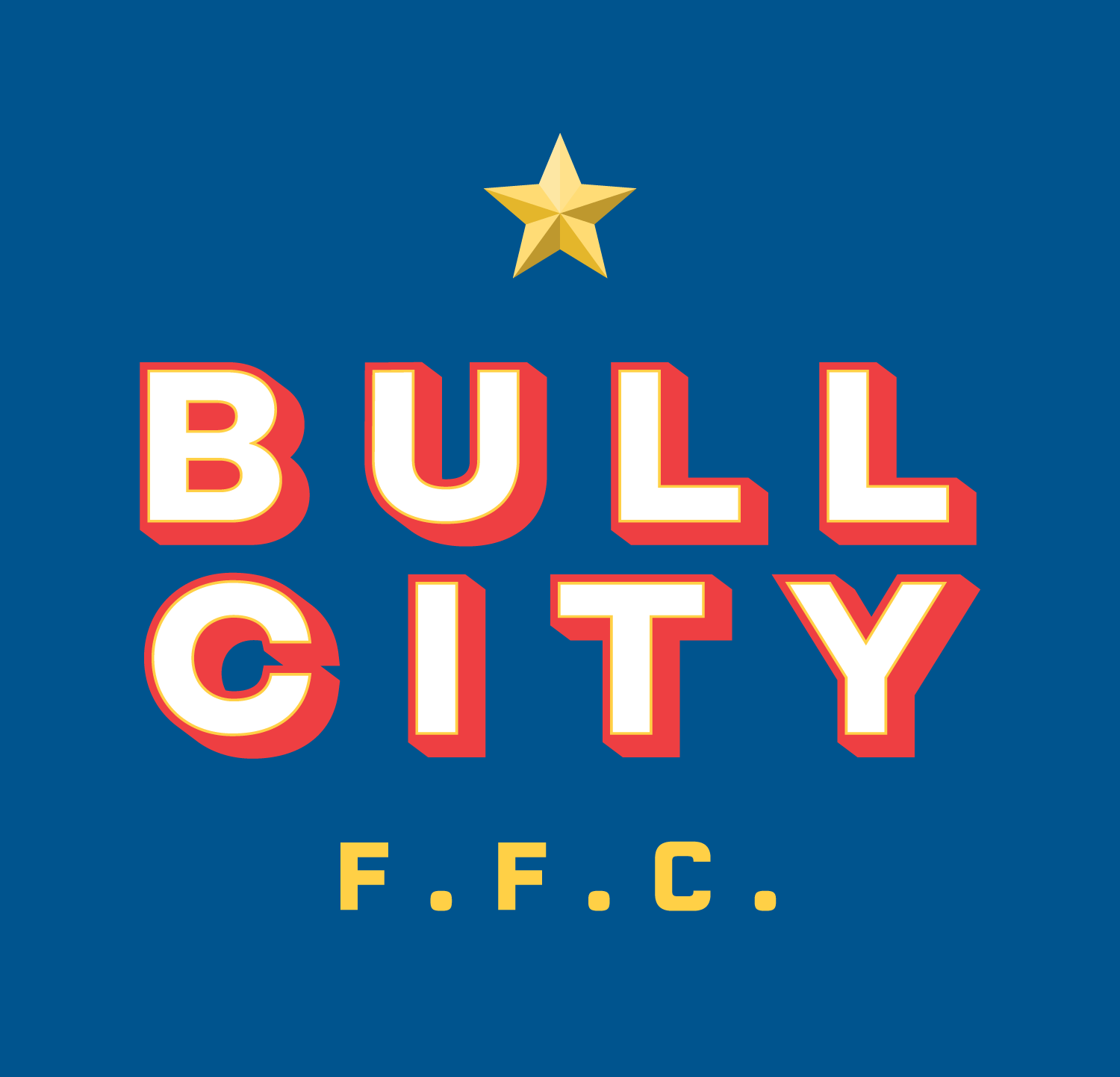 Bull City Fantasy Football Club Logo lockup