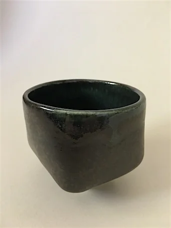 GREEN AND GREY TEABOWL (2019)