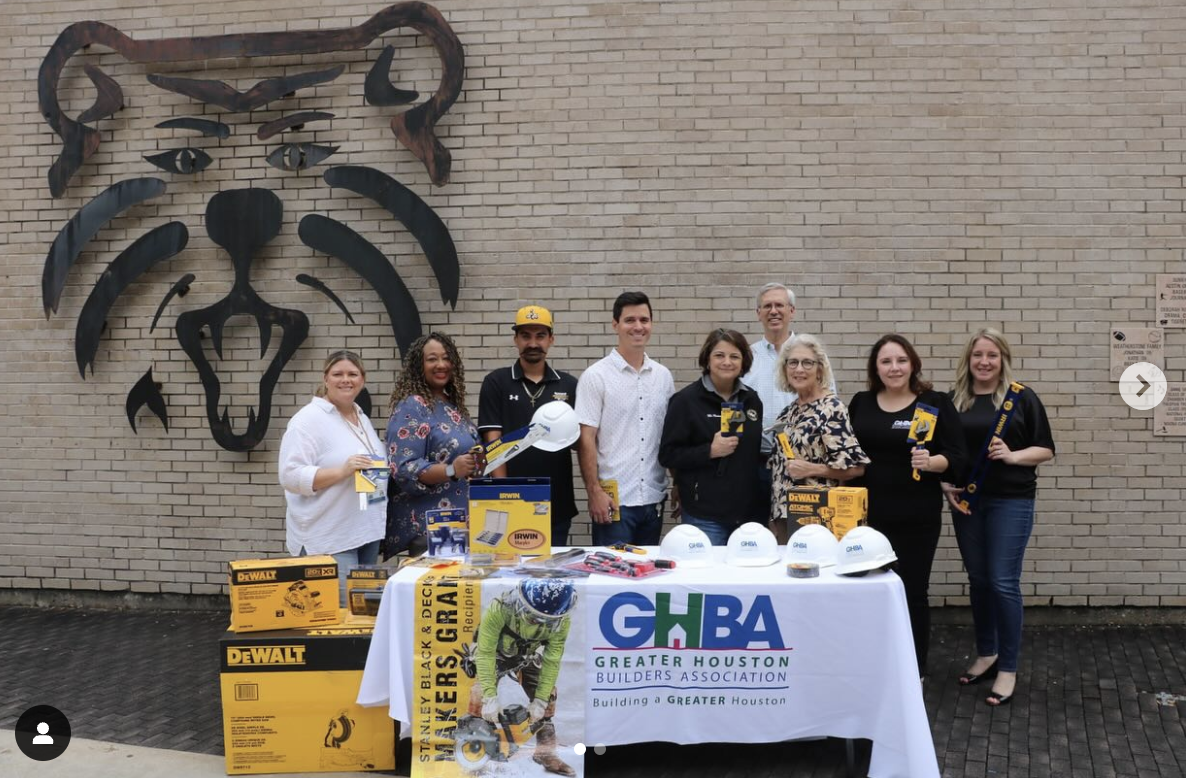 Spring Branch ISD awarded funding from the GHBA
