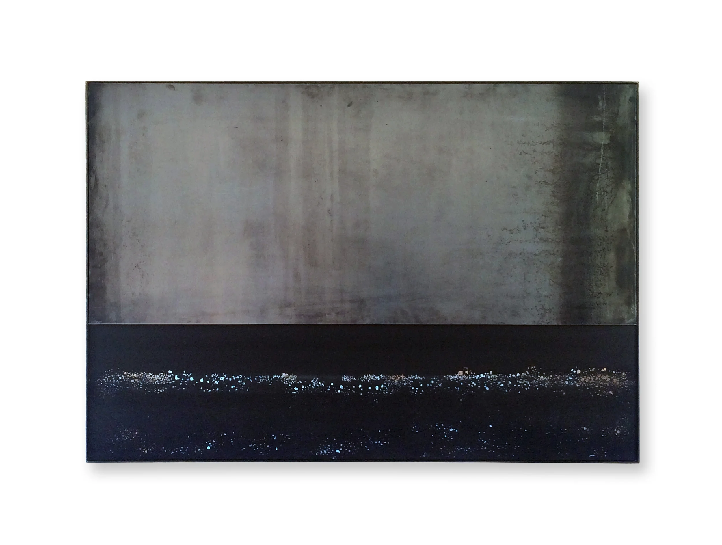Steel, MDF, Paint, 44"x29"x1.5"