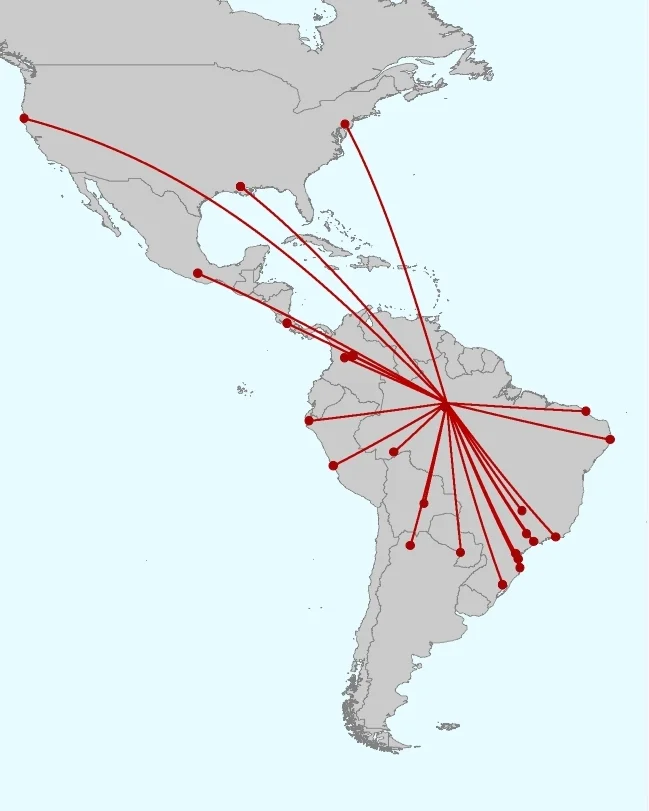 Course participants came from eight countries across the Americas