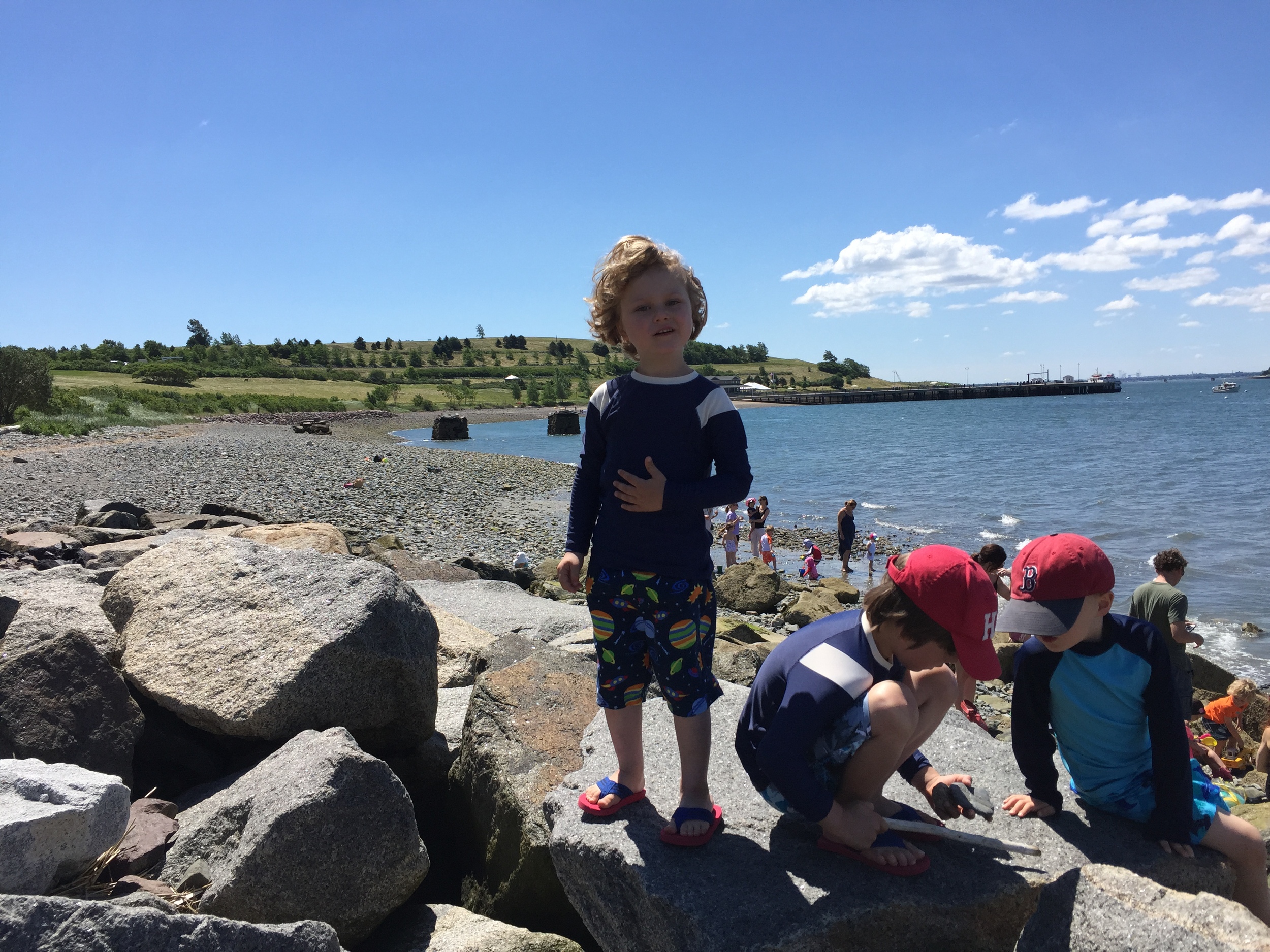 Adventure #1: Spectacle Island in the Boston Harbor