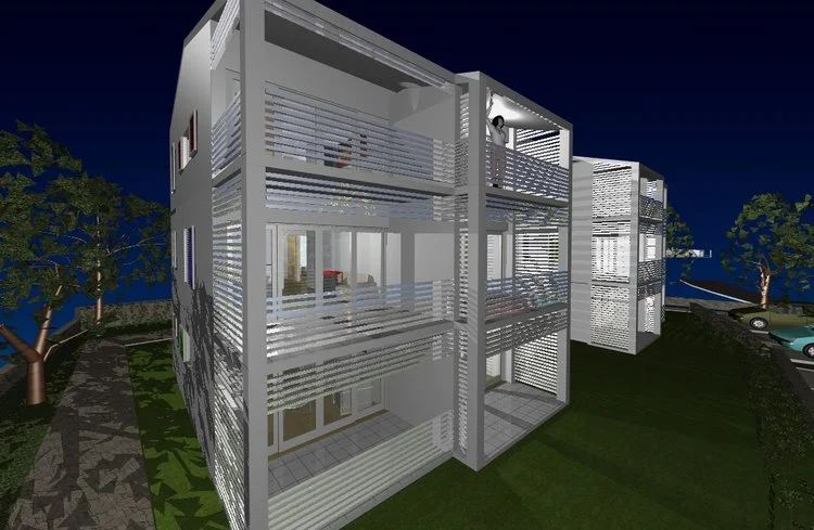 residential unit project, island ugljan 2007