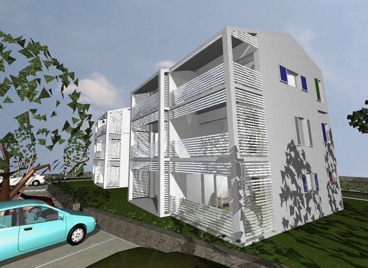 residential unit project, island ugljan 2007