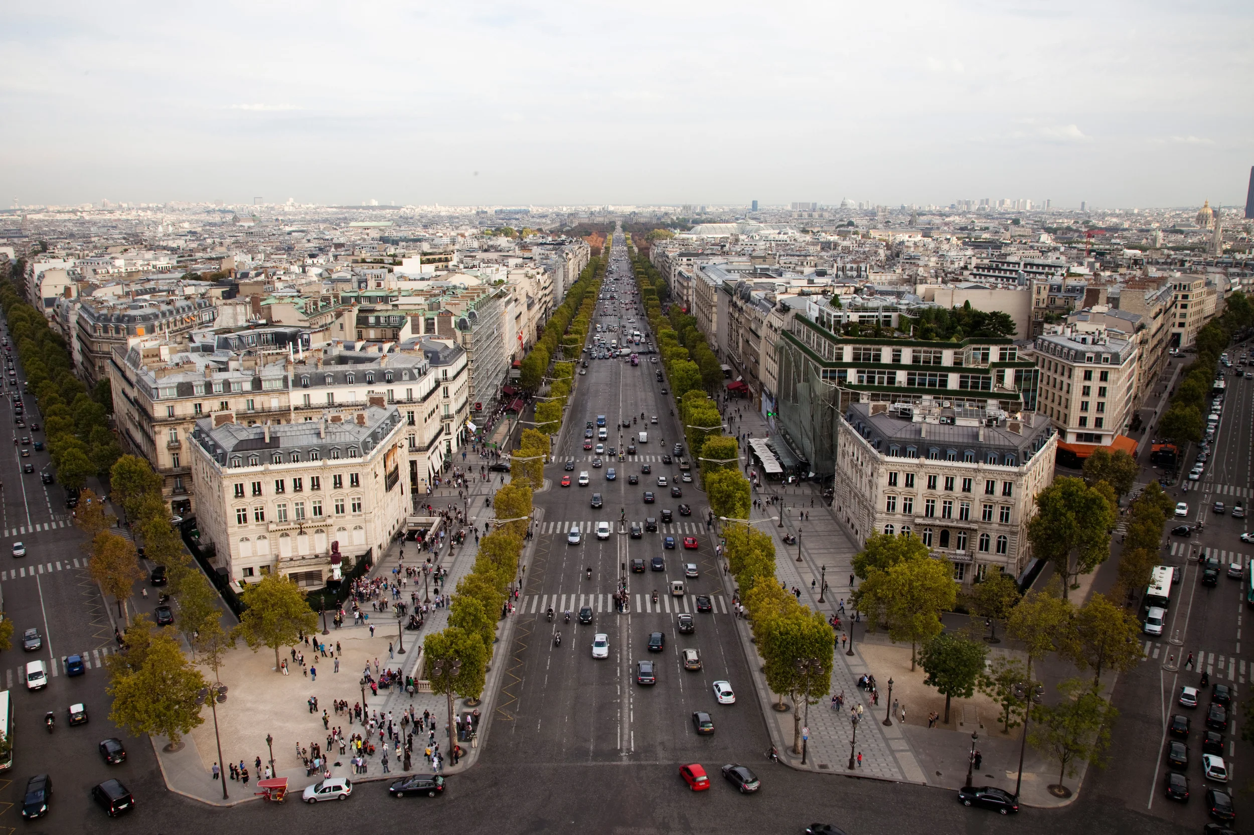 The Avenue des Champs-Élysées, Paris