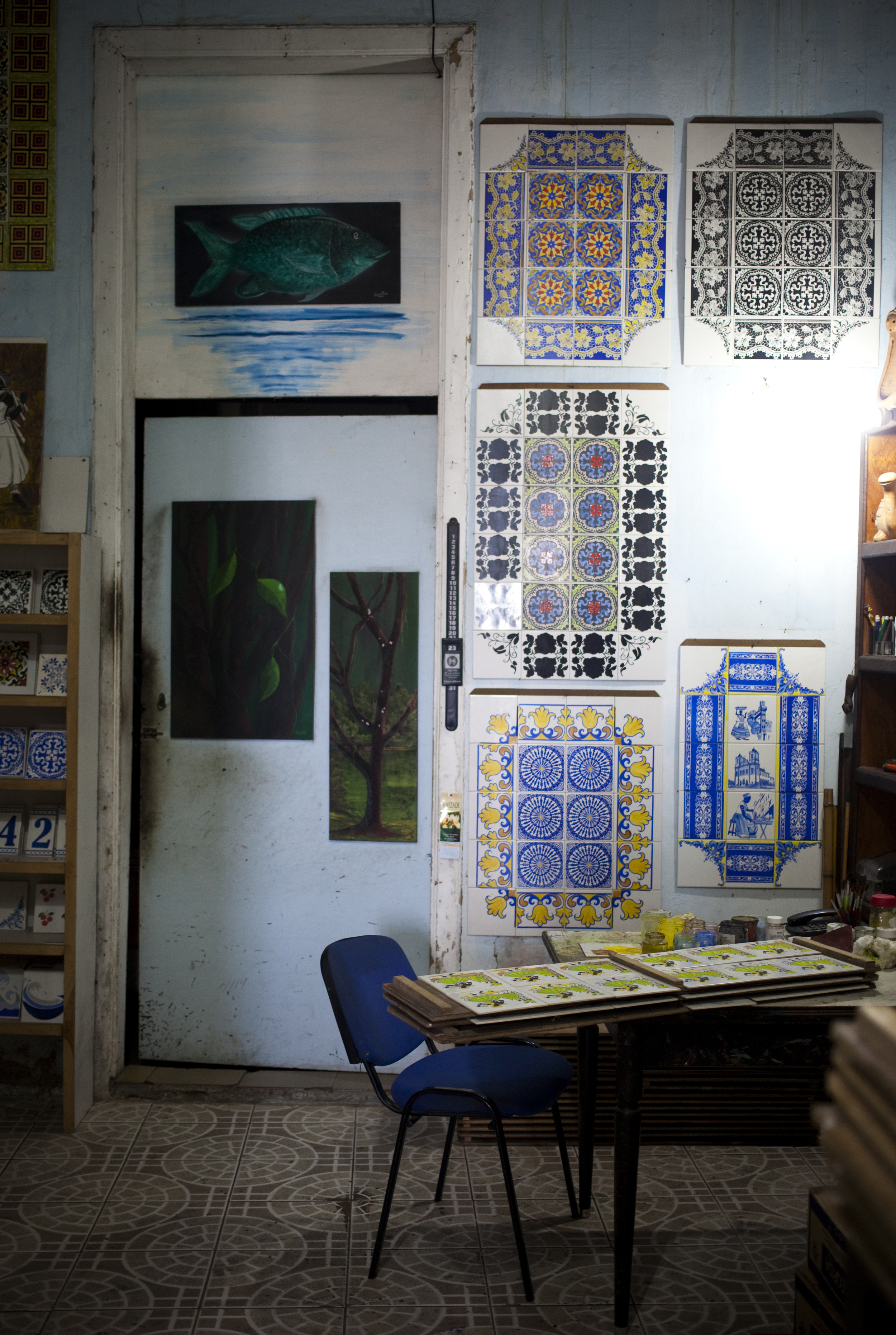Artist Prentice's studio, Salvador de Bahia