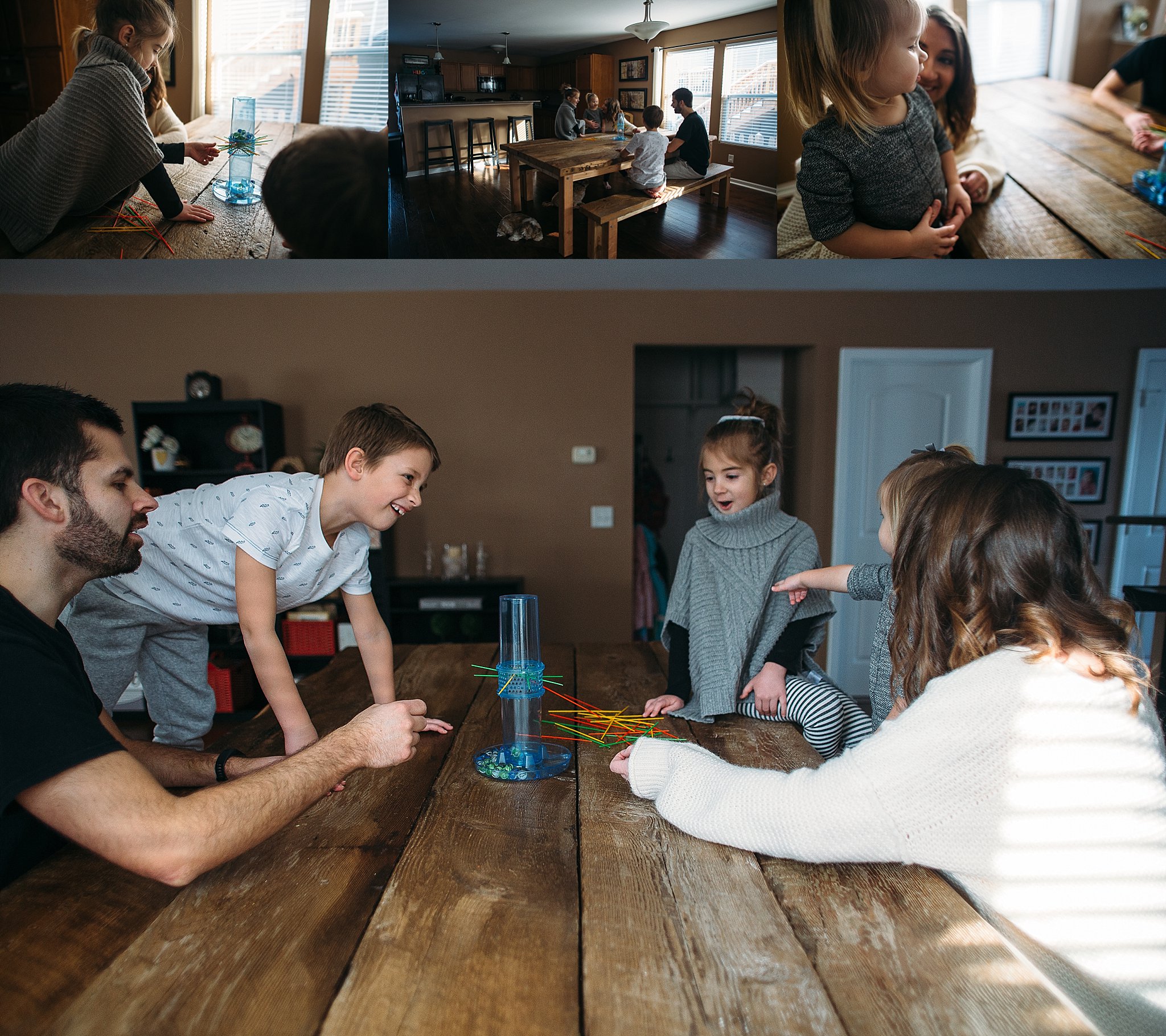 family playing games