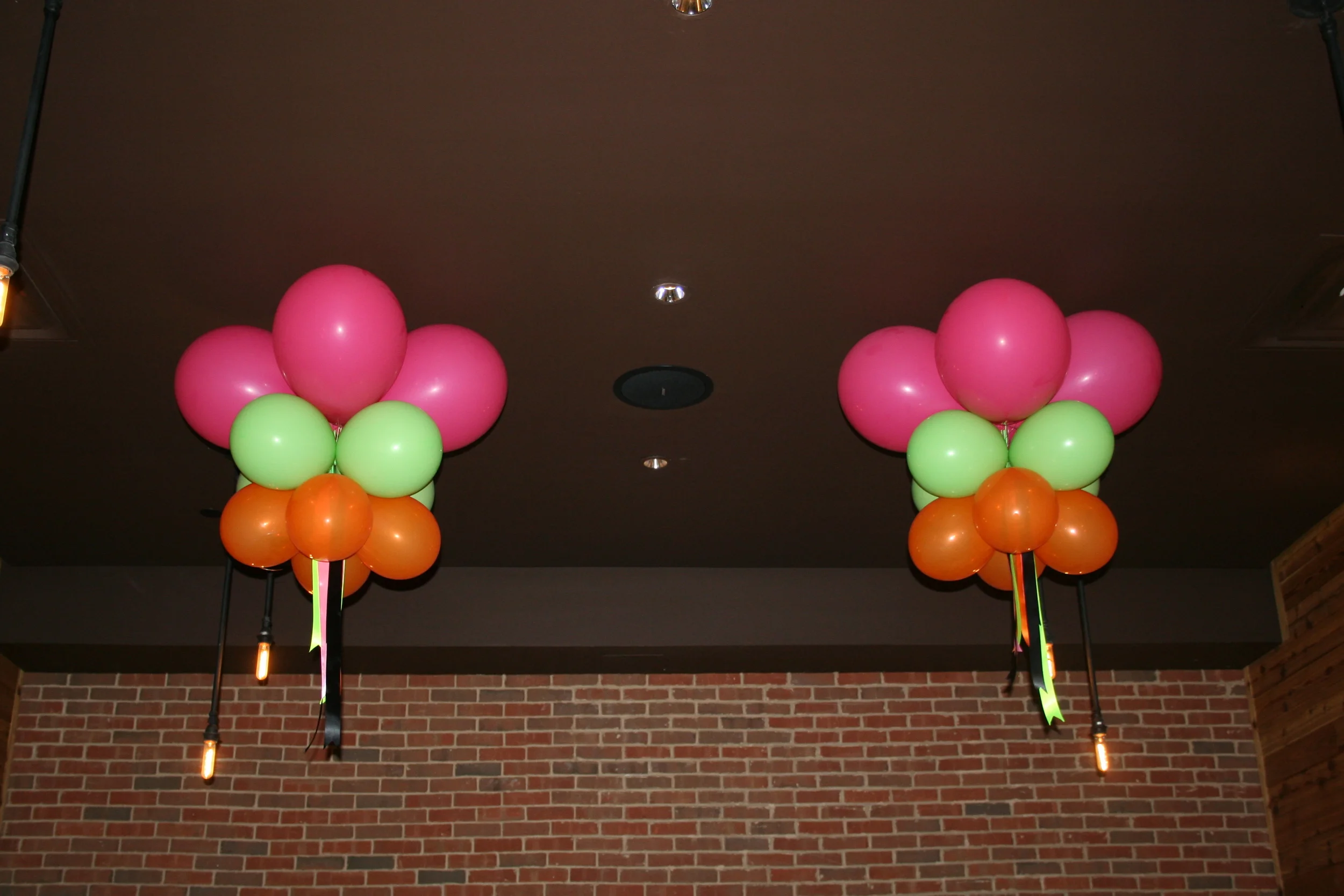 Dance Floor, Ceiling decor & Balloon Walls — Elegant Balloons